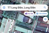 chủ cần bán lô đất TT Long điền.
5*20. Hẻm rộng 4m.giá 1.ty650 có TL.