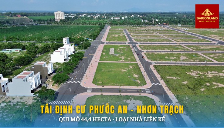 Saigonland nhượng lại suất chính khu Tái Định Cư Phước An mặt tiền đường N29 liền kề KDC Hud9
