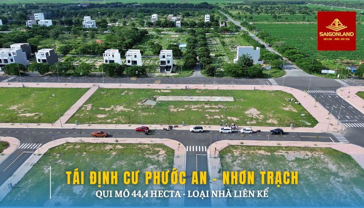 Saigonland nhượng lại suất chính khu Tái Định Cư Phước An mặt tiền đường N29 liền kề KDC Hud9