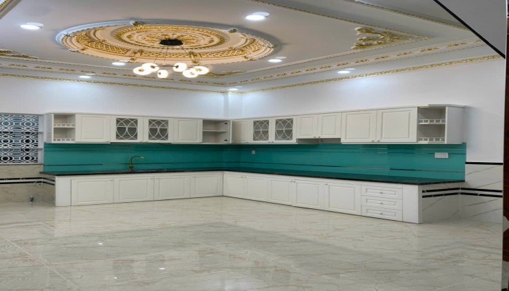 Siêu phẩm mặt tiền Quận 12, Nhà mặt tiền Tân Thới Hiệp 14, 5m x 20m, đúc 5 tấm có thang máy