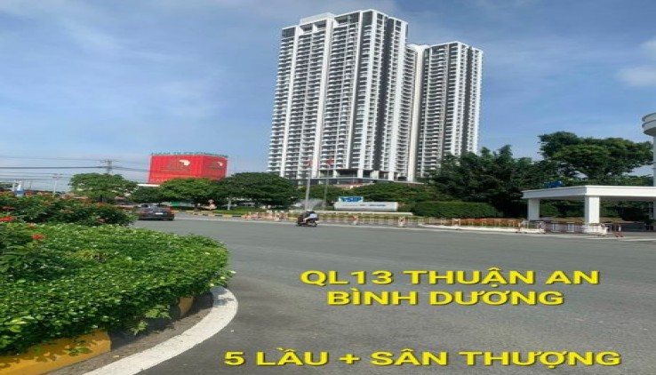 Nhà Cho Thuê 308m2 6 tầng 100tr/t Thuận Giao Thuận An Bình Dương