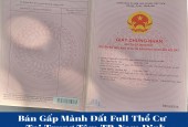 Chính Chủ Bán Gấp Mảnh Đất Full Thổ Cư Tại Trung Tâm TP. Nam Định