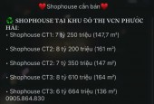 Shophouse cần bán tại Nha Trang