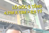 Bao giá Gò Vấp 5 tầng có 6,6 tỷ Quang Trung Phường 14 Gò Vấp TP.HCM