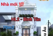 NHÀ MỚI HƯƠNG LỘ 2 - BÌNH TÂN - 3 TẦNG - 70M2 - 5 TỶ XÍU