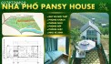 Bán nhà phố Pansy House Đầy Đủ Nội Thất, Cảnh Quan Sẵn - Giá 2 tỷ - 314m2