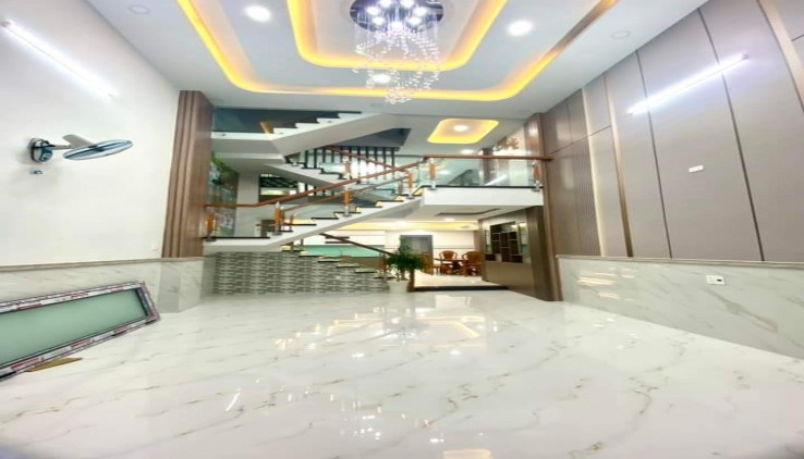 CẦN BÁN NHANH BIỆT THỰ 3 TẦNG MÁI THÁI 80M2, 6X16 CHỈ 5.5 TỶ TL. TIẾT KẾ SANG TRỌNG, MẶT TIỀN NHÁNH THỚI TAM THÔN, GẦN CHỢ HÓC MÔN.