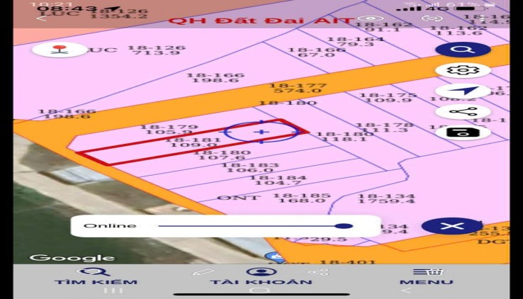Bán đất thổ cư mặt tiền đường Liên Thôn xã Vĩnh Phương, Nha Trang. Gía bán 13.5tr/m2 & 14.5tr/m2