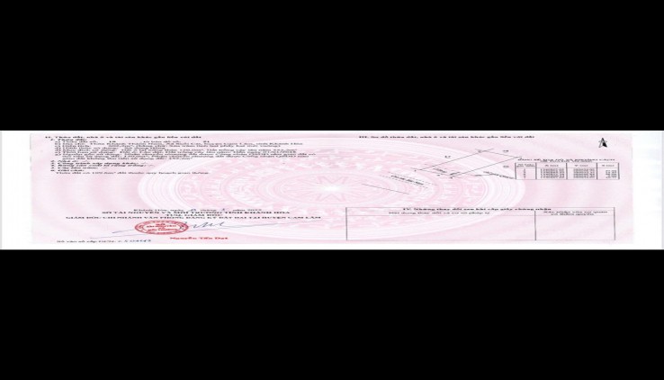 SIÊU HOT!! ĐẤT MẶT TIỀN TỈNH LỘ 3, CAM LÂM, KHÁNH HÒA – GIÁ GIẢM SÂU CHỈ CÒN 2.85 TỶ! 