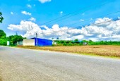 Bán gấp 4 sổ (20,74x68=1.515m2) SHR, Thổ cư, mặt tiền KD, đối diện xí nghiệp lớn chỉ 560tr/sổ