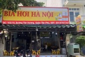 CẦN SANG GẤP QUÁN NHẬU BIA HƠI HÀ NỘI TÂN PHÚ, TPHCM