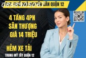 Cho thuê nhà nguyên căn 4PN, hẻm xe tải, Phường Trung Mỹ Tây, Quận 12