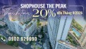 The Peak Midtown tầng 2 và 3 - Giá Shophouse bằng giá căn hộ. Thanh toán 20% đến tháng 9/2026