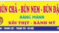 SANG NHƯỢNG QUÁN BÚN CHẢ, BÚN ĐẬU TẠI THANH LIỆT, THANH TRÌ, HÀ NỘI