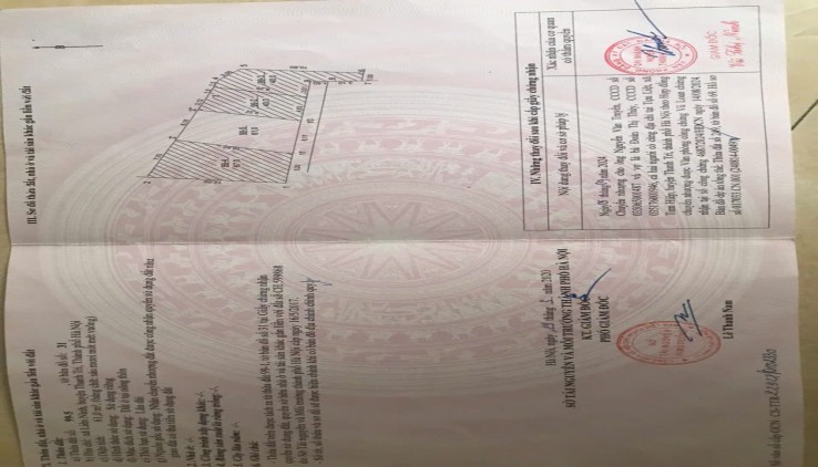 Bán đất Liên Ninh, Thanh Trì, Diện tích 61m2, ngõ nông gần trục chính, Giá rẻ 2,x tỷ