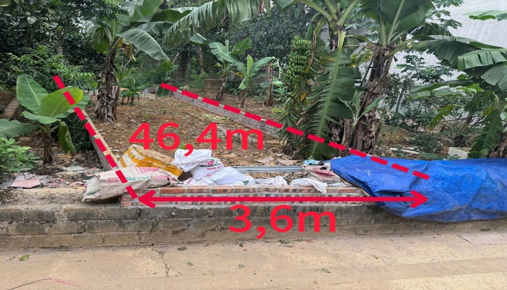 Chính chủ gửi bán lô đất 46,4m2, Đồng Nanh-Tiên Phương- Chương Mỹ-Hà Nội