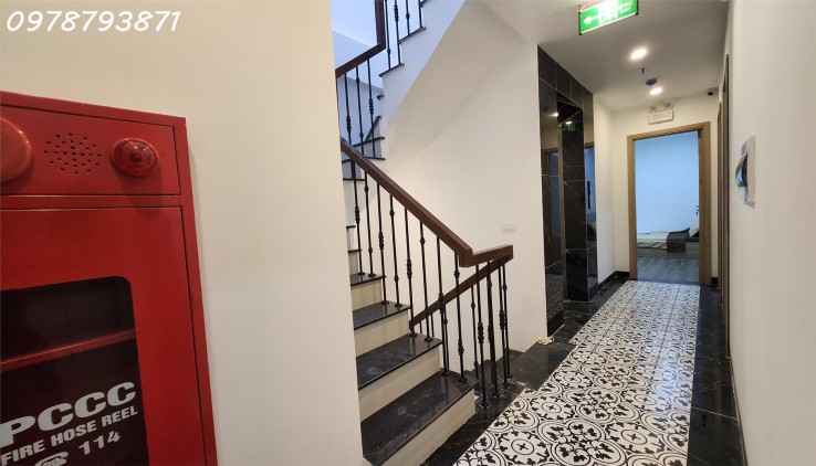CĂN HỘ DỊCH VỤ CHO THUÊ MỸ ĐÌNH 120M2X8T, THANG MÁY, 150 TRIỆU/THÁNG, LÔ GÓC,23.8 TỶ
