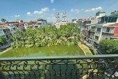 BÁN NHÀ PHỐ GIÁP BÁT, LÔ GÓC, Ô TÔ ĐỖ CỬA, VIEW HỒ, KINH DOANH, 5T, 42M2, MT4M, 9.5 TỶ