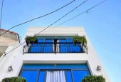 NHÀ ĐẸP HẺM OTO, KẾ KHU BIỆT THỰ SONG MINH, TA22, 3 TẦNG HOÀN CÔNG ĐỦ.