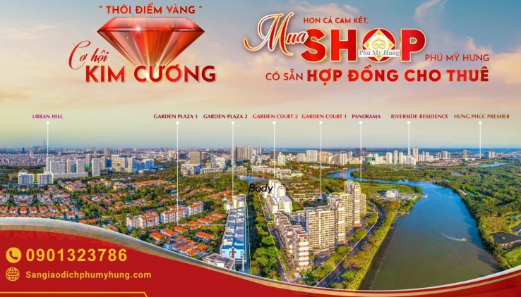 Cập Nhật Giá Bán Shophouse Phú Mỹ Hưng – Vị Trí Vàng, Giá Tốt Nhất! Xem ngay  0901323786