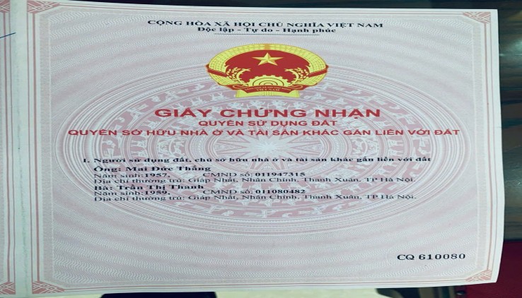 Bán nhà diện tích 80m2*9 tầng, Thanh Xuân, Hà Nội, nhà 2 mặt tiền mới xây. Giá  4x tỷ.