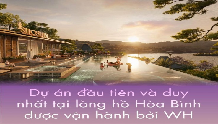 MUA SIÊU PHẨM – NHẬN NGAY SIÊU ƯU ĐÃI CỰC KHỦNG!
Chỉ từ 4xx tỷ sở hữu ngay biệt thự giữa lòng hồ Hòa Bình