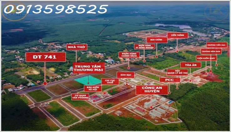 Bán Đất Bình Phước, 250m2, sổ sẵn 100m2 thổ cư, 280tr Đường 8m
