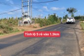 Bán đất TP BMT cách ngã sáu chỉ 8km mặt tiền 29m đường bê tong diện tích trên 500m2 chỉ 189trieu