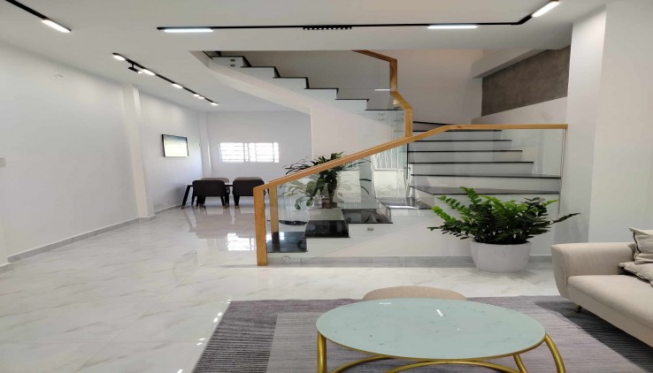 NHÀ ĐẸP ĐÓN TẾT KHU PHÂN LÔ DÂN TRÍ CAO, HẺM 6M, 2 Ô TÔ TRÁNH VẪN THỪA, 5 TẦNG, 60M2, 8,1 TỶ