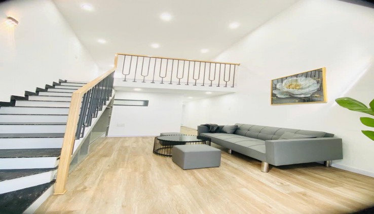 ♣ Nhà Gần Chợ Đống Đa, Kiệt 2.5m Phan Kế Bính, 40m2, gác đúc, mới đẹp, 3PN, 2.65 tỷ