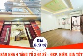 CHÍNH CHỦ BÁN NHÀ 4 TẦNG TỔ 2 ĐA SỸ – 34M² – ĐẸP, HIẾM, GIÁ TỐT!