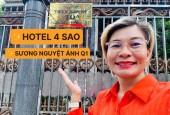 BÁN HOTEL 4 SAO SƯƠNG  NGUYỆT ÁNH, BÊN THÀNH, QUẬN 1