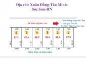 GIÁ NỔ THẲNG DẤT XUÂN ĐỒNG TÂN MINH DT 87,5 NM CHỈ HƠN TỶ VỊ CHÍ ĐÂT NẰM SÁT DG NHỰA 418