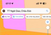 Chủ bán gần 2000mv mặt tiền nhựa thị trấn ngãi giao