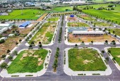 Đất nền đối diện Eco Retreat Long An. Giá 2.1 tỷ. Hạ tầng hoàn thiện, sổ sẵn từng nền. Mặt đường nhựa 14m