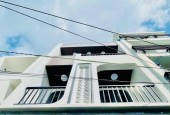 NHÀ MỚI - 56M -3 TẦNG - 4PN - SÁT MẶT TIỀN NGAY P VIP TÂN SƠN NHÌ GIÁ NHỈNH 6 ĐỒNG