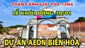 Bán lô đất rẻ đẹp P. Hiệp Hoà 110m2, đường 5m thông, gần Aeon Mall, chỉ 3,8 tỷ