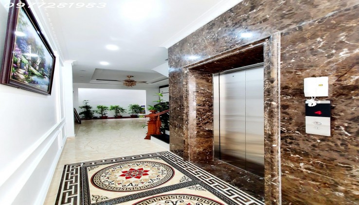 Bán gấp nhà 7 tầng  cạnh Ga Nhổn, thang máy,gara, đường 2 xe tai, 7.x tỷ