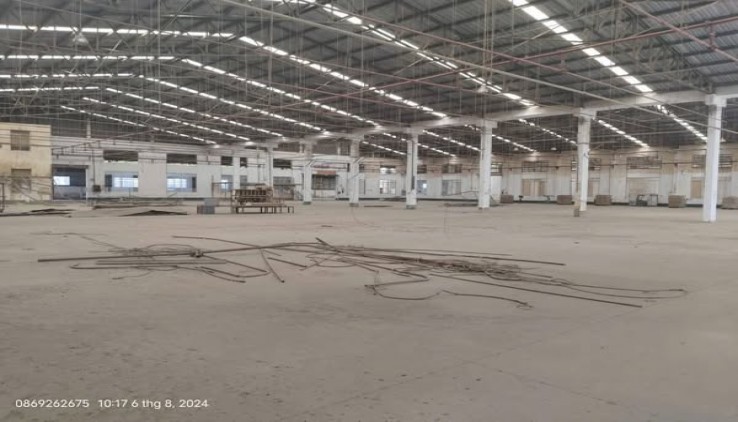 CHO THUÊ NHÀ XƯỞNG 12000M  THUẬN AN BÌNH DƯƠNG