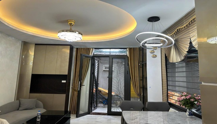 NHÀ LÔ GÓC SIÊU ĐẸP-Phố Trần Duy Hưng 40m2/5T Thang máy/MT 5.1m 14.2 Tỷ,mới đẹp