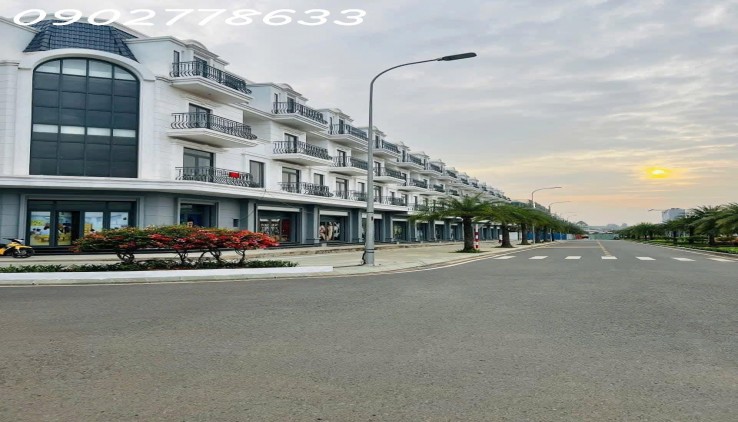 6.4 tỷ Căn Shophouse nhà phố mặt tiền đường 24m trục chính dự án STC Long Thành. Cách sân bay 4km