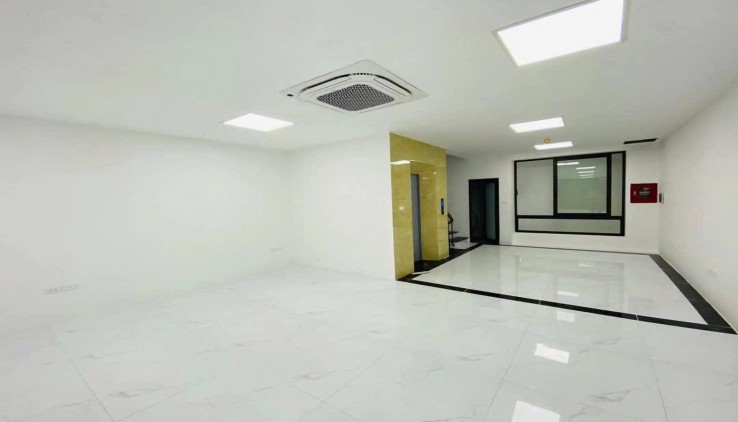 BÁN TÒA VĂN PHÒNG MẶT PHỐ THANH XUÂN, VIEW HỒ 8 TẦNG 100M2 MT5.7, DÒNG TIỀN 70TR/TH, 35.XTỶ