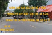 CHÍNH CHỦ CẦN BÁN NHANH TÒA CĂN HỘ 2 TẦNG ĐƯỜNG VÕ DUY NINH - QUẬN SƠN TRÀ - ĐÀ NẴNG