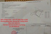 ĐẤT CHÍNH CHỦ - GIÁ TỐT Bán Gấp Lô Đất Phường Đông Mai, Quảng Yên, Quảng Ninh