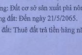 BÁN ĐẤT SẢN XUẤT TÂN PHƯỚC, ĐỒNG PHÚ 16.954m2