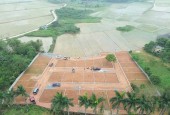 BÁN LÔ ĐẤT HAI MẶT TIỀN VIEW CÁNH ĐỒNG LÚA CÁCH HN 25KM GIÁ NHỈNH 2 TỶ