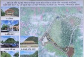 Cần Bán Siêu Lô đất 1000m full đất thổ cư có vị trí đắc địa nằm giữa Khu Du lịch tại Cao Phong-HB
